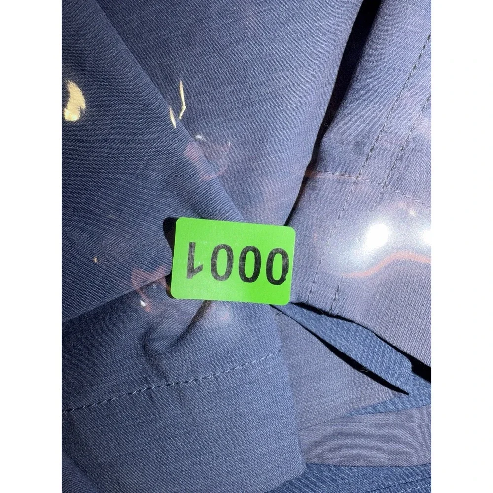 Faherty All Day Shorts Mens 32 Blue Casual Stretch Drawstring 5 Pocket (Faded)
